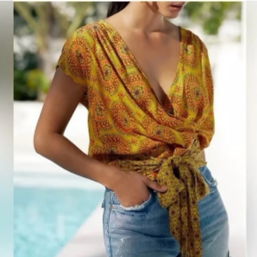 Maeve by Anthropologie Women's Top size small